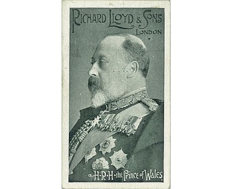 LLOYD R., Boer War Celebrities, inc. French, Prince of Wales, Dundonald, Kekewich, Roberts & Joubert, p/b, thin card, slight 