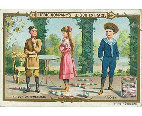 LIEBIG, Children's Barometer, complete S.437, German, G to VG, 6