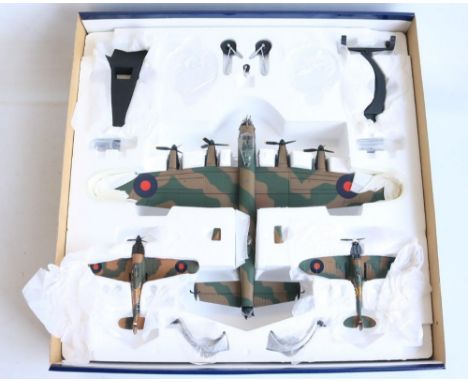 Corgi Aviation Archive limited edition AA32602 Battle Of Britain Memorial Flight 3 aircraft set (5195/5600) including Avro La