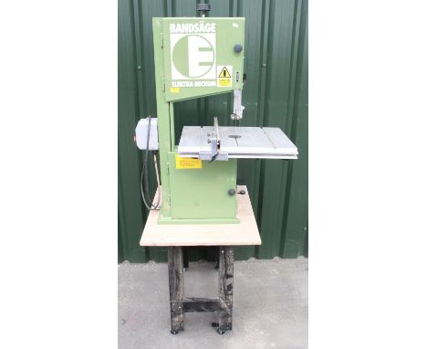 Elektra Beckum Bandsaw. BAS 315/4 WN55. On wheeled trollyShipping POA https://www.bradleys.ltd/quotation-request-form