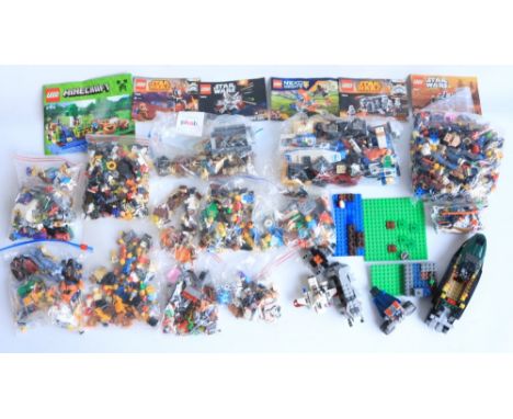 Collection of unboxed Lego to include Minecraft, Star Wars etc., qtyShipping £38.00 plus vat (UK Only)