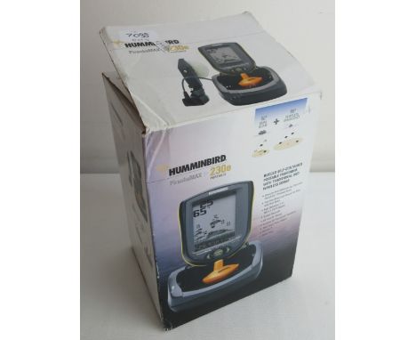Humminbird Piranhamax 230E portable fishing sonar, untested A/FSHIPPING £33.00 PLUS VAT (UK ONLY)