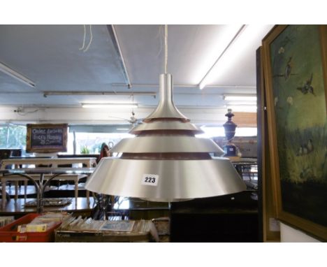A VINTAGE HANGING LAMP