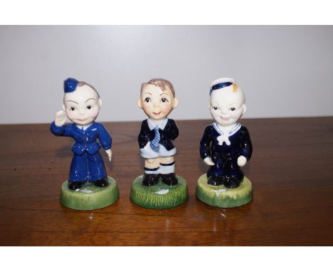 3 Carlton Kids Boy, Girl &amp; Airman Limited Edition 