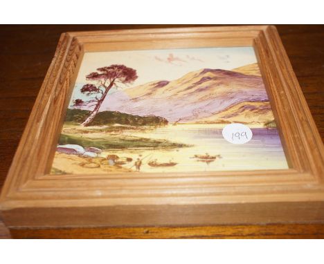 Victorian Framed Tile Lakeside