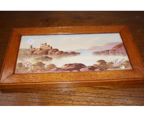 Framed Tile Lock Awe Victorian 