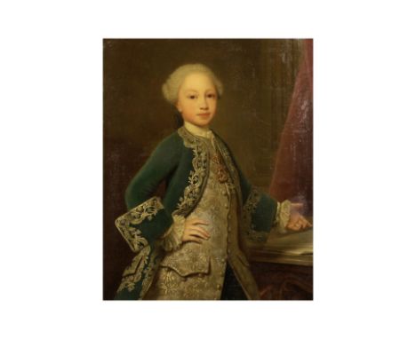 Atelier de Giuseppe et Domenico Duprà (actif Turin, 1703-1770)Portrait de Carlo Emanuele IV huile sur toileoil on canvas81.2 