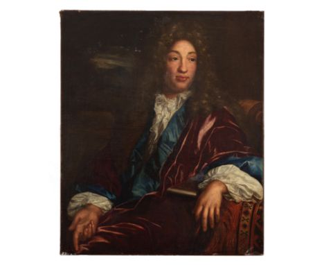 Gabriel Revel (Château-Thierry 1642-1712 Dijon)Portrait d'homme signé et daté 'G. Rev 1701' (au centre droite)huile sur toile
