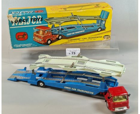 Corgi Toys Major 1105 'Carrimore' car transporter with Bedford tractor unit. In original box. (B.P. 21% + VAT)
