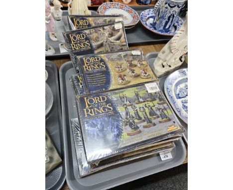 Collection of nine The Lord of the Rings Strategy Battle Game figures to include 'Galadhrim Knights' all in original boxes an