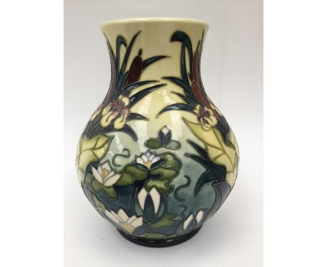 A Moorcroft, Lima pattern baluster vase, signed to base by Walter Moorcroft