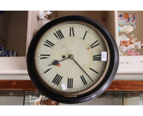 A wall mounted school clock 