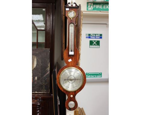 19th Century rosewood barometer 