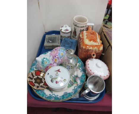 Primus Lantern Slides, sets of eight Our Fireman and Sweep and Whitewasher. Spode, Coalport and other ceramics, glass bottle: