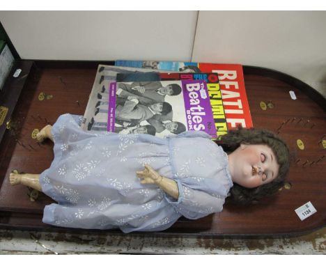 Amersham Scora Bagatelle, early XX Century German doll stamped "Wesch", Beatles magazines 'Beatles on Broadway', 'The Beatles