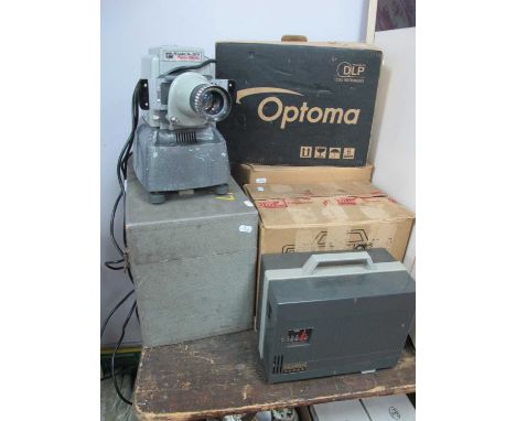 Four Projectors, includes boxed Yashica sound P820 projector, Eumig, Aldis Tutor 1000, etc.