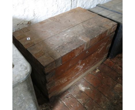 METAL BOUND TRUNK