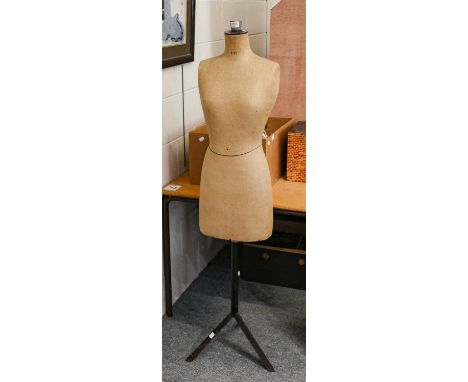 An early 20th-century dressmakers mannequin, 151cm high