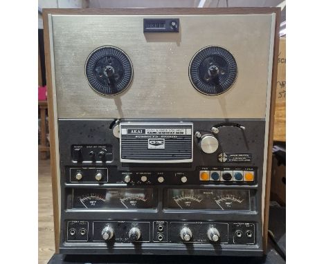 AN Akai GX-280D-SS reel to reel tape recorder.