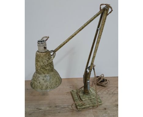 A Herbert Terry &amp; Sons angle-poise lamp. 