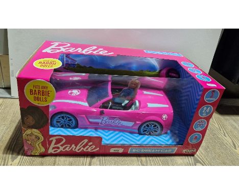 A Barbie RC Dream Car. 