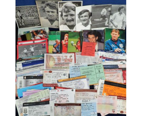 Football, a collection of approx. 130 match tickets 1960's onwards, various clubs inc. Celtic, Crystal Palace, Hillingdon v W