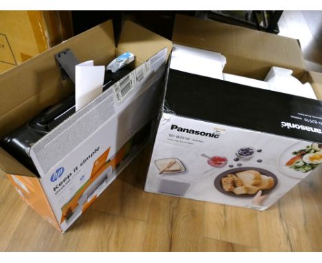 Panasonic SD-B2510 bread maker and HP Desk Jet 2720E