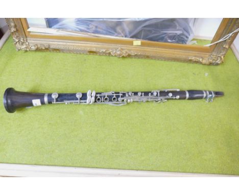 Hardwood clarinet, no makers marks, stamped 132589