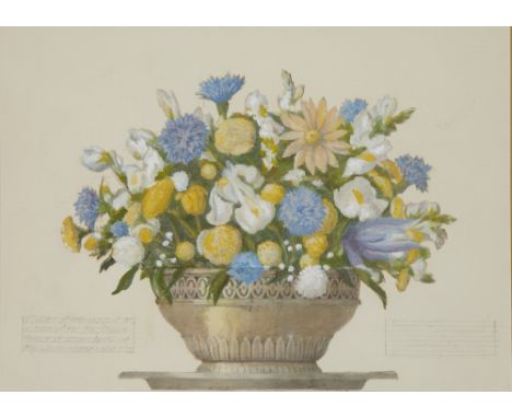 Harold Sterner,&nbsp;American 1895-1976 -&nbsp;Flower Arrangement at a Dinner for the Crown Prince of Graustark at the White 
