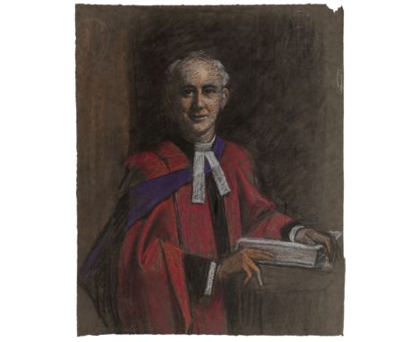 Frank O. Salisbury,  British 1874-1962 -   Ten portraits:  Rev. Coslie Weatherhead, Methodist preacher, author and psychologi