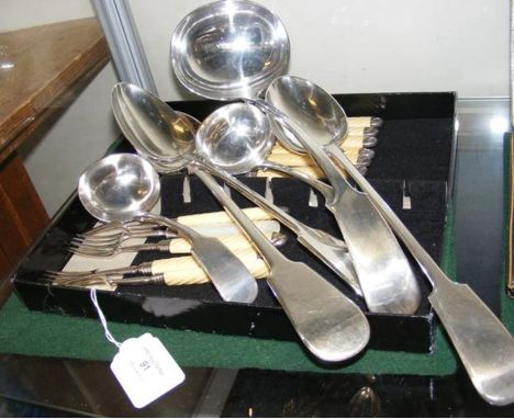 Fruit knives and forks, ladle etc.CONDITION REPORTWe have attached a number of additional images to showcase the lot in furth