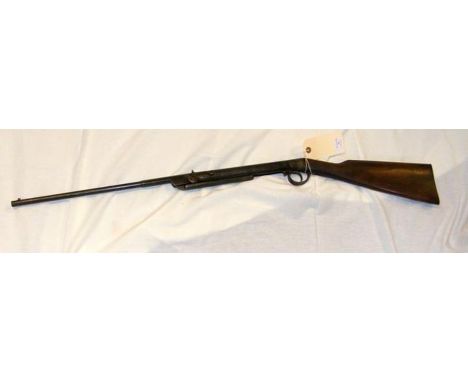 An early 20th century German air rifle - .177 calibre
