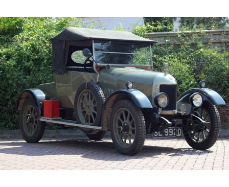 A 1924 Morris Cowley Bullnose Tourer classic car. Registration SL 9920 (re-registered in 1984) Has been lovingly restored and
