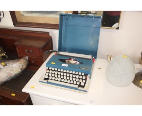 An Imperial portable typewriter