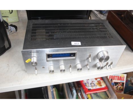 A Pioneer stereo amplifier