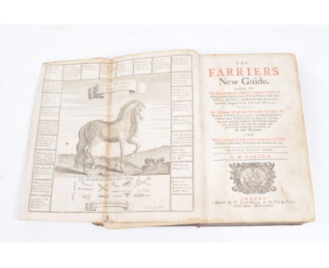 W. Gibson - The Farriers New Guide
With fold out illustration of a horse and the various medical problems, with further illus
