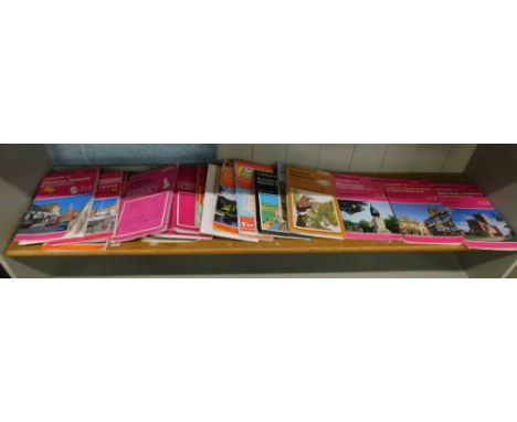 Various Ordnance survey maps.