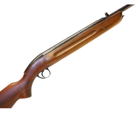 BSA .22 Air Sporter air rifle, 18inch barrel, no serial number. No licence is required to buy this item, purchaser must be ov