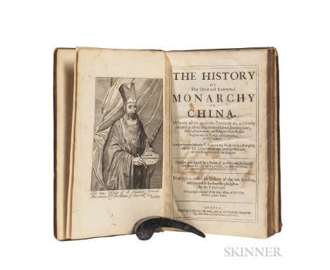 Semedo, Alvarez (1585-1658) History of the Great and Renowned Monarchy of China. London: Printed by E. Tyler for Iohn Crook, 