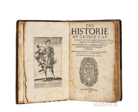 Barleti, Marin (c. 1460-1512 or 1513) The Historie of George Castriot, Surnamed Scanderbeg, King of Albanie. London: Imprinte