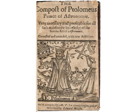 Ptolemy, Claudius (c. 100-170 AD) The Compost of Ptolomeus, Prince of Astronomie. London: Printed by M. P[arsons] for Henry G