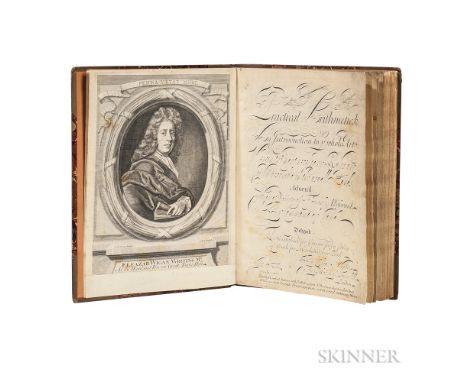 Wigan, Eleazar (fl. circa 1700) Practical Arithmetick, an Introduction to ye Whole Art. London: Sold by I. Lenthall Stationer