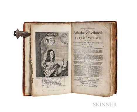 Ramesey, William (1627-1675) Astrologia Restaurata; or Astrologie Restored: Being an Introduction to the General and Chief Pa