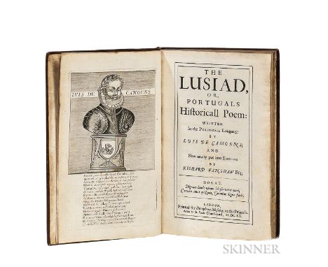Camões, Luís de (1524-1580) trans. Sir Richard Fanshawe (1608-1666) The Lusiad, or Portugals Historicall Poem. London: for Hu