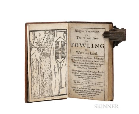 Markham, Gervase (1568?-1637) Hungers Prevention: or, the Whole Arte of Fowling by Water and Land. London: Printed by A[ugust