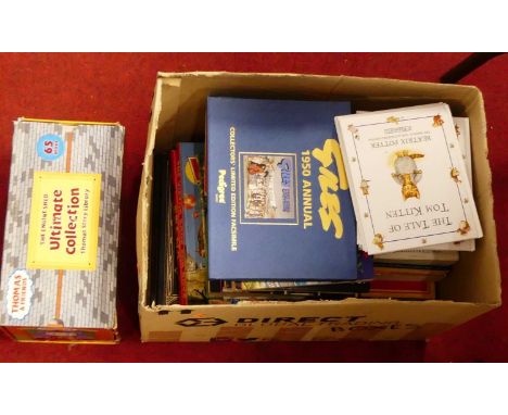A box of children's books, to include Thomas the Tank Engine, Beatrix Potter, Harry Potter etc 