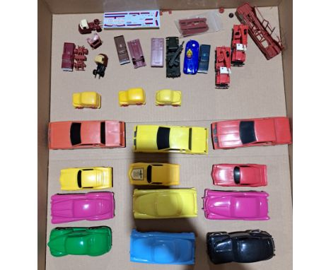 Plastic vehicle group including: Alskog Design (Sweden), Buddy L; plus other; Good to Good Plus; (Qty).
