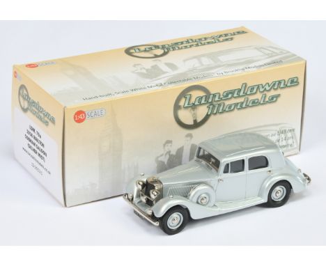 Lansdowne Models LDM 79a 1936 Railton Cobham Saloon - silver mist - Mint in Mint box with inner packing.