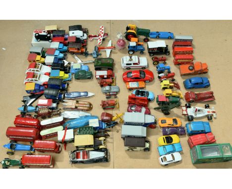 Large Unboxed Group To Include - Britains Tractor, Corgi Range Rover, Matchbox Models Of Yesteryear Ford Model T, LLedo Recor