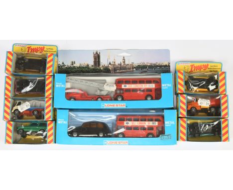 Lone Star Group To Include - Marine Transporter, Range Rover,Stingray Fastback,&nbsp; 2 X "London" 2-piece sets plus others -